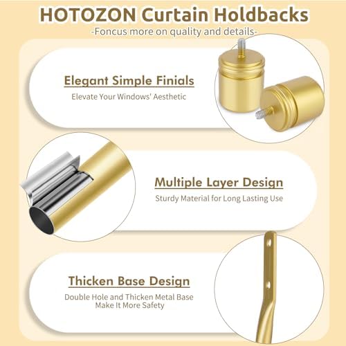 Curtain Holdbacks 2 Pack for Windows - Image 3
