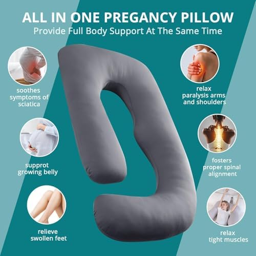 Sasttie Cooling Pregnancy Pillows - Image 6
