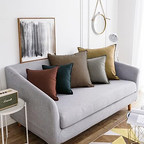 Jeanerlor Cotton Linen Decorative 12"x20" Lumbar Throw Pillow Case Cushion Cover - Image 6