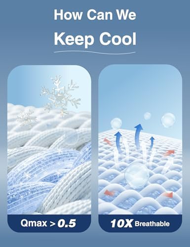 ZonLi Cooling Body Pillow for Adults, Breathable Cooling Fabric - Image 5