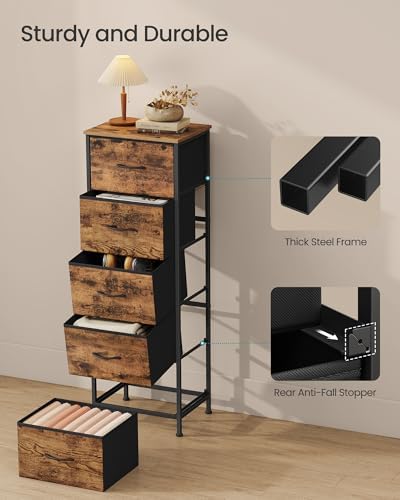 SONGMICS Dresser for Bedroom, Tall Dresser - Image 6