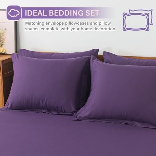 7pcs Solid Comforter Set King Down Alternative Bedding Sets - Image 5