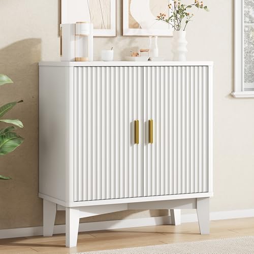 Xixini Fluted Sideboard Buffet Cabinet by Xixini