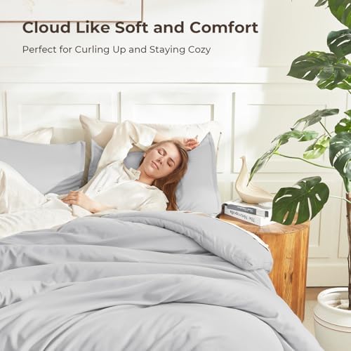 Litanika Light Grey Super King Plus Comforter Set - Image 2
