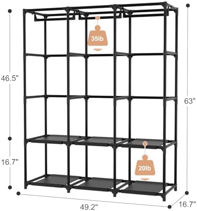 Wardrobe Closet Portable Closets - Image 3