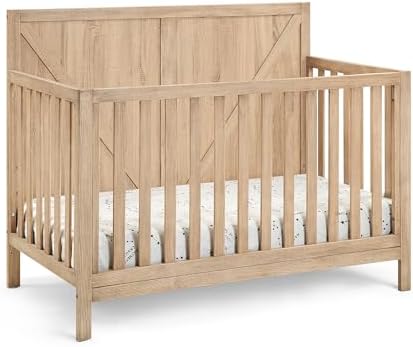 Suite Bebe Barnside 4-in-1 Convertible Baby Crib in Beached Oak - Image 3