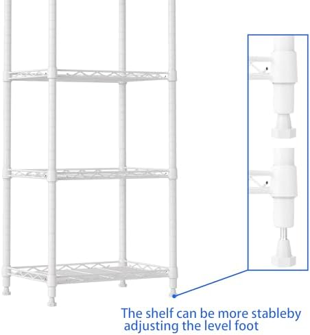REGILLER 6 Wire Shelving Steel Storage Rack Adjustable Unit Shelves - Image 6