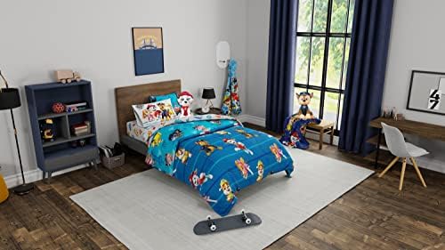 Paw Patrol Kids Bedding Super Soft Comforter and Sheet Set - Image 6