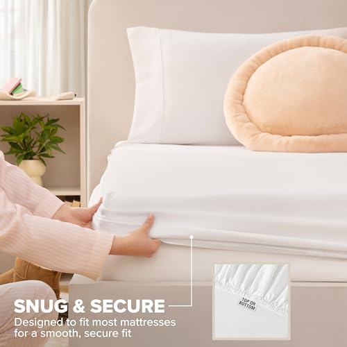 UGG Hedi Twin Sheets Set, Breathable & Cooling Sheet Set - Image 4