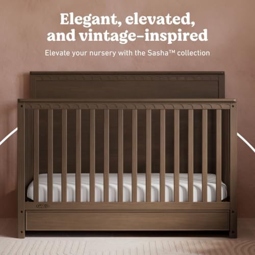Graco Sasha 5-in-1 Convertible Crib - Image 3
