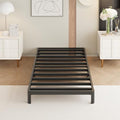 9 Inch Twin Bed Frames with Rounded Corner Legs Heavy Duty Metal by YICENSEN
