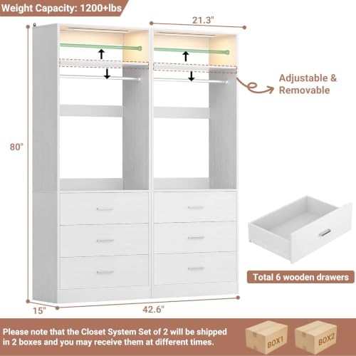 Besiost Freestanding Closet Systems - Image 7