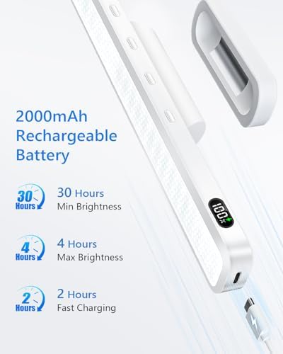 WILLED 3W Magnetic Light Bar, Eye-Friendly Makeup Lighting, 2000mah Vanity - Image 3