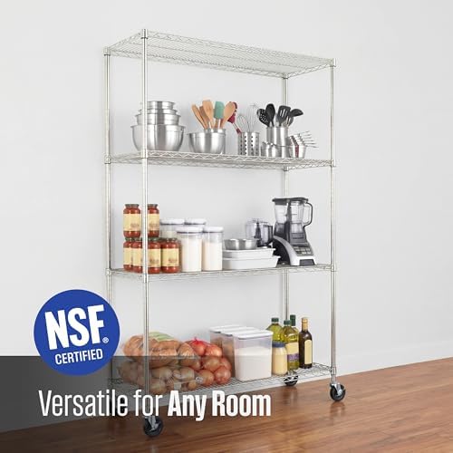 SafeRacks 4-Tier Wire Shelving - Image 5