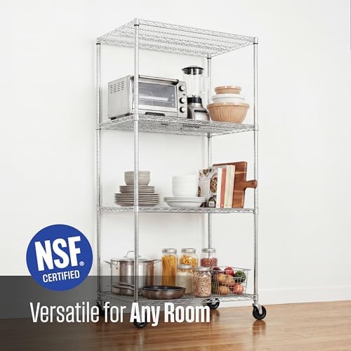SafeRacks 4-Tier NSF Wire Shelving - Image 5
