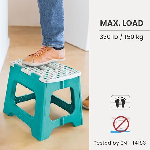 Vigar Compact Step Stool Foldable, 12-1/2-inch - Image 5