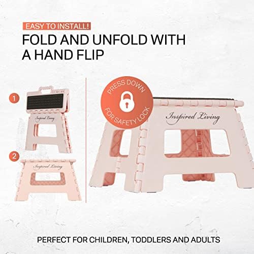 Inspired Living 9" Step Stool, Folding Step Stools - Image 5