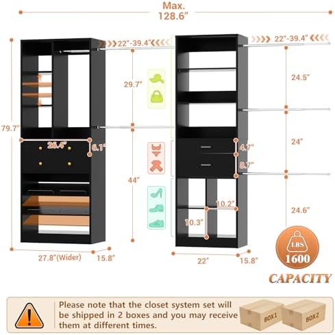 Besiost Closet System, Walk-in Closet System - Image 3