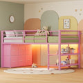 ADORNEVE Low Loft Bed Twin Size by ADORNEVE