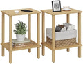 TUTOTAK End Table, Side Table, Nightstand, 2-Tier Storage Shelf by ChoosetutotakFurnitureBuildYourCozyHome