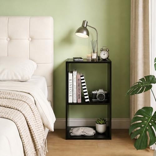 CTESNE【2026 2 Cube Shelf with Anti-Tipping Kits + Reversible Open Back Bookcase - Image 2
