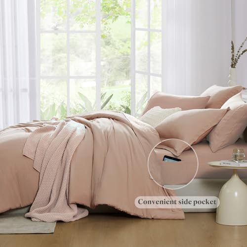 Full Size Comforter Sets-7 Pieces Ultra Soft Bed in a Bag Full Bedding Sets - Image 6