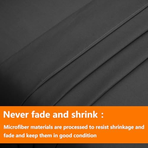 TAIMIT Dark Grey Twin Size Comforter Set - Image 7