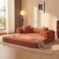 78" Convertible Futon Sofa Bed, Boneless Couches by ZEIINPA
