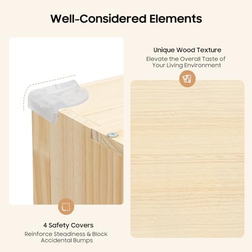 Cashewnuts 12 Cube Storage Organizer Solid Wood Storage Shelf Bookshelf - Image 6
