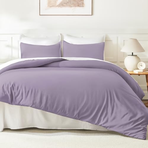 Litanika Queen Comforter Set, 3 Pieces Lightweight Solid Bed Set - Image 6