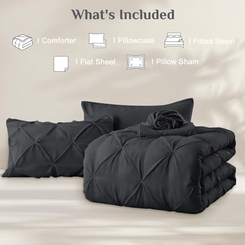 JOLLYVOGUE Twin XL Comforter Set 5 Pieces - Image 7