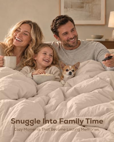Duvet Cover Queen, 3 Piece Set, Extra Soft - Image 4