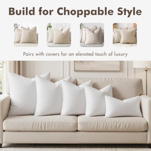 MIULEE 24x24 Euro Pillow Inserts - Image 5