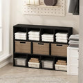 Furinno Reed Closet Organizers and Storage, 11-Cube Closet Organizer, Open by Furinno-FitsYourSpaceFitsYourBudget