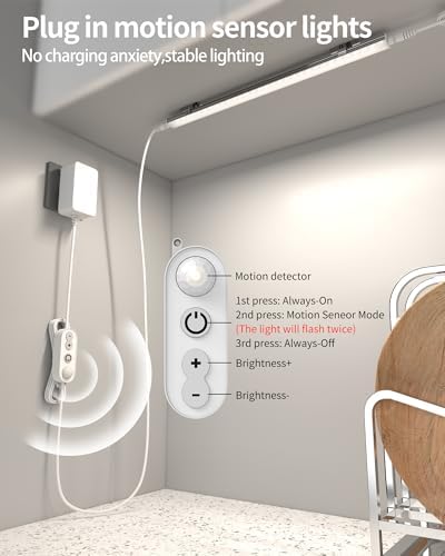 Motion Sensor Under Cabinet Lighting 2700K 3-Pack - Image 2