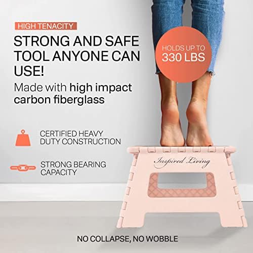 Inspired Living 9" Step Stool, Folding Step Stools - Image 4
