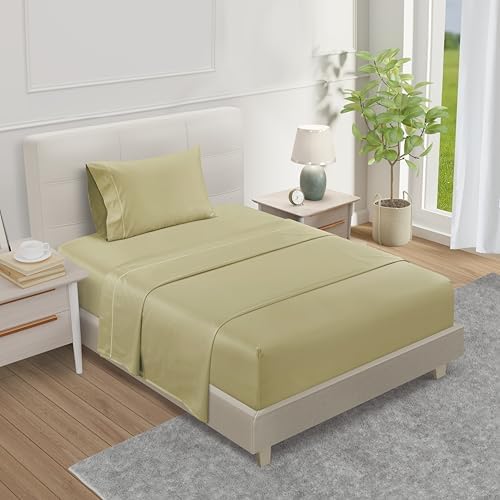 Twin XL 100% Cotton Sheets For Twin Bed by CHATEAUHOMECOLLECTION