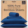 Bambaw Twin Sheets Set – 4-Piece 100% Viscose Derived from Bamboo Sheet Set by Bambaw
