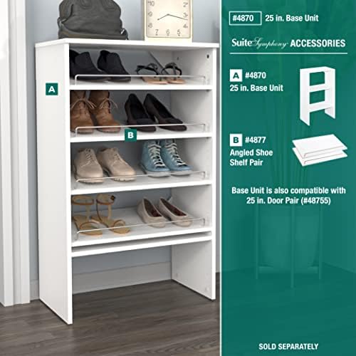 ClosetMaid SuiteSymphony Wood Shelf Unit, 2 Shelves, Adjustable, - Image 6