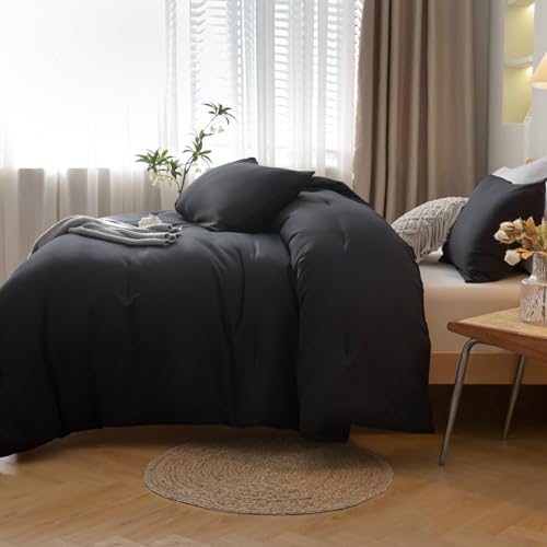 ROSGONIA Super King Plus Comforter, 128x120 Soft Bedding Quilt - Image 4