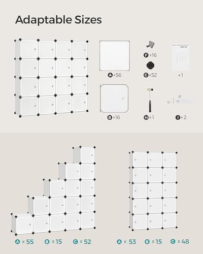 SONGMICS 16 Cube Storage Organizer - Image 7