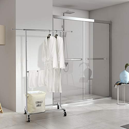 Simple Trending Clothing Garment Rack, Extensible Clothes Rack - Image 2