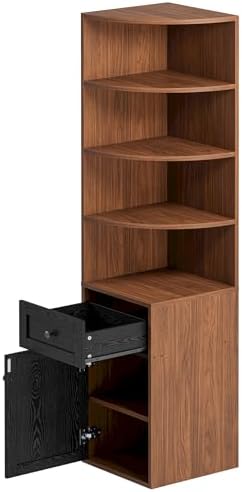 IRONCK Corner Bookshelf and Bookcase - Image 4