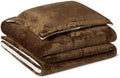 Amazon Basics Reversible Sherpa Comforter Set by AmazonBasics