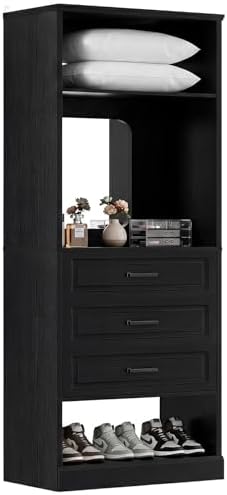 Unikito Freestanding Closet System, Modern Armoire Wardrobe by Unikito