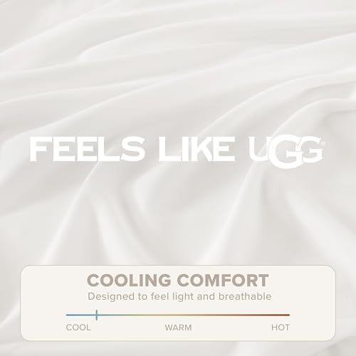 UGG Hedi Twin Sheets Set, Breathable & Cooling Sheet Set - Image 5