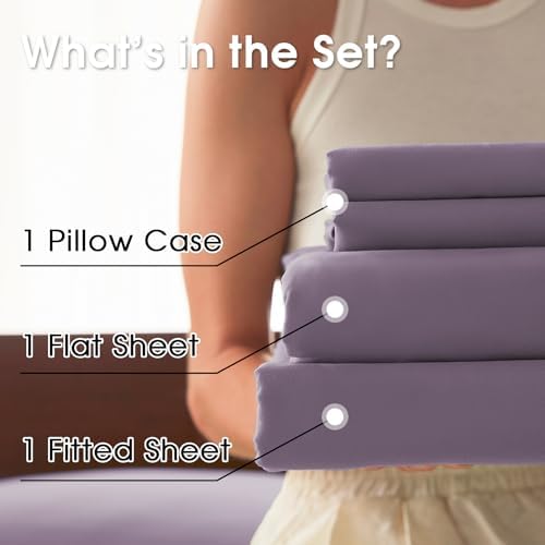 Twin Size 4 Piece Sheet Set - Image 2