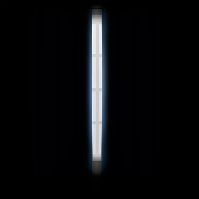 LEMOMO Blackout Curtains 52 x 90 Inch Long Sky Blue Curtains Set of 2 Panels - Image 3