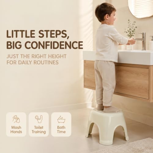Plastic Step Stool, Heavy Duty Foot Stool - Image 5
