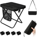 Foldable Backpack Stool 15 In, Portable Chair by IKKAB